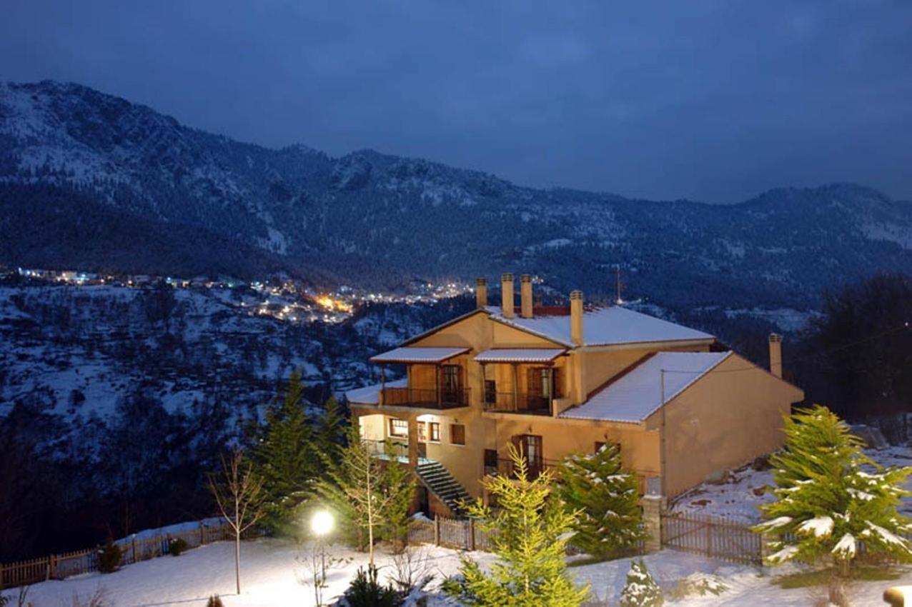 Aparthotel Archontiko Christodoulou à Vronterón Extérieur photo